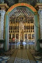 The main iconostasis of the Trinity-Sergius Lavra.