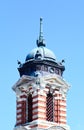 The main immigration building on Ellis Island