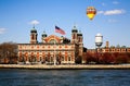 The main immigration building on Ellis Island Royalty Free Stock Photo