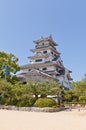 Main keep (donjon) of Imabari Castle, Japan Royalty Free Stock Photo