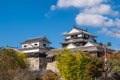 Main Keep of Matsuyama castle located in Ehime Royalty Free Stock Photo