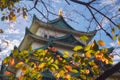 The main keep of Nagoya castle. Nagoya. Japan Royalty Free Stock Photo