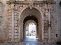 Main Land Gate of the old town in Korcula, Croatia Royalty Free Stock Photo