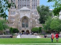 Main library on the Yale University campus Royalty Free Stock Photo
