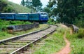 The Main Line Rail Road In Sri Lanka