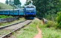 The Main Line Rail Road In Sri Lanka Royalty Free Stock Photo