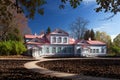 The main mansion of the Abramtsevo manor museum