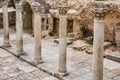 A main market road from 2000 years ago, in the old city of Jerus Royalty Free Stock Photo