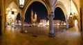 Main Market Square in Krakow. Krakow is one of the most beautiful city in Poland Royalty Free Stock Photo