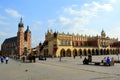 Main Market Square, Krakow, Poland Royalty Free Stock Photo