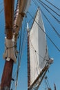 Main Mast and Jib