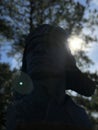 The main monument at the Tuskegee Airmen Memorial in Walterboro, South Carolina, USA