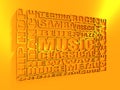 Music relative words cloud Royalty Free Stock Photo