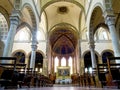 Main nave of Basilica dei Servi. Siena