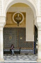 Main patio of Casa de Pilatos in Seville, Spain