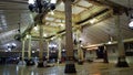 Main Pillar With Classic Traditional Javanese Architecture in Hall of Gede Kauman Mosque