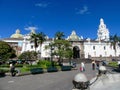 Main plaza Quito, Ecuador