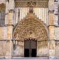 The main portal of the monastery of Batalha