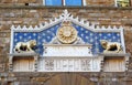 Main portal of the Palazzo Vecchio in Florence