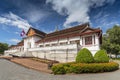 Main portal, Royal Palace and museum Ho Kham, Luang Prabang province, Laos, Southeast Asia, Asia