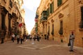 The main predestrian road in Valetta City