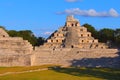 Mayan pyramids in Edzna campeche mexico XIV