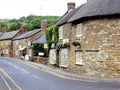 Main road, Abbotsbury, Dorset, UK