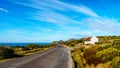 Main Road in Cape of Good Hope Nature Reserve Royalty Free Stock Photo