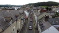 Main road through Conwy old town Royalty Free Stock Photo