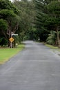 Main road on Lord Howe Island Royalty Free Stock Photo