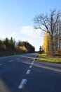 main road from A61 to NÃÂ¼rburgring, at the road to Jammelshofen while closed in 2020