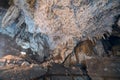 Main room of Diamond Cave or Tham Pranangnai in Krabi, Thailand