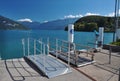 Main ship pier, Thunersee, Spiez, Switzerland