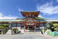 Main Shrine Building of Hofu Tenmangu in Yamaguchi, Japan