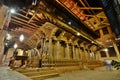 The main shrine. Temple of the Sacred Tooth Relic. Kandy. Sri Lanka Royalty Free Stock Photo