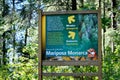 The main sign at the Sierra Chincua Monarch Butterfly Sanctuary