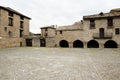 Main Square - Ainsa - Spain Royalty Free Stock Photo