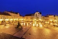 Main Square in Bielsko-Biala Royalty Free Stock Photo