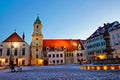 Main square in Bratislava Royalty Free Stock Photo