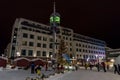 Centre of Rovaniemi in Lapland, Finland Royalty Free Stock Photo