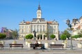 Main Square And City Hall Of Novi Sad, Serbia Royalty Free Stock Photo