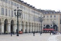 Italy, Turin - a main square in the city center of Torino
