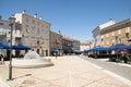 Main square in Cres, Croatia