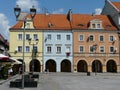 GLIWICE , SILESIA , POLAND -MAIN SQUARE