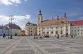 Main square historical architecture in Sibiu