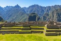 Machu Picchu Ruin in the Andes Mountains, Peru