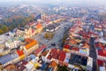 Main square of Jihlava, Czech Republic