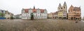 The Main Square of Luther City Wittenberg in Germany