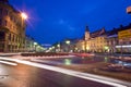 Main Square in Maribor, Slovenia Royalty Free Stock Photo