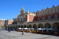 The main square market of the Old Town of Krakow, Royalty Free Stock Photo
